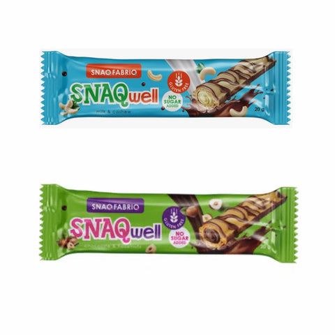 SNAQ FABRIQ Glazed Wafer Bar 20G