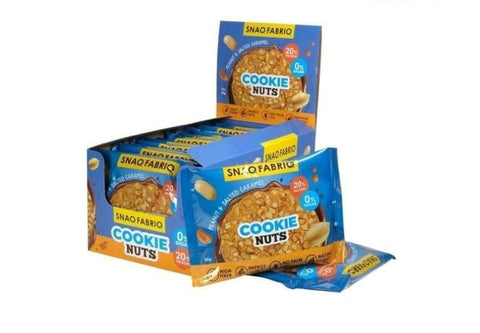 BOX - SNAQ FABRIQ  Peanut & Salted Carmel 12x35 g