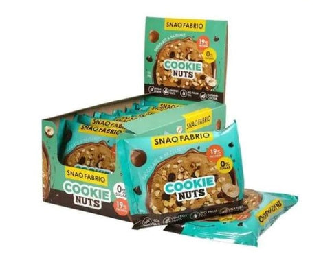 BOX - SNAQ FABRIQ  Cookie  Chocolate With Hazelnut  12x35G