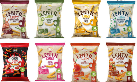 OHO LENTIL CHIPS 100 G