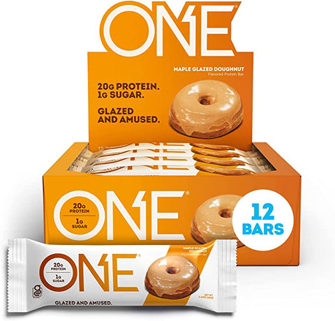 BOX - ONE Protein Bar Maple Glazed Doughnut  12X60 G