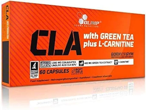 olimp cla whith green tea plus l -carnitine 60 caps