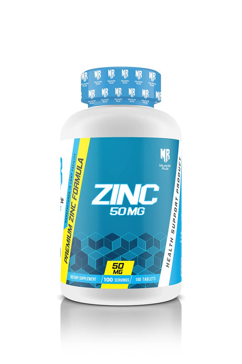 MUSCLE RULZ ZINC 50MG 120TABLETS