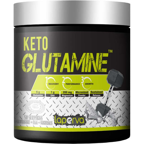 LAPERVA KETO GLUTAMINE UNFLAVOURED 50 SERV