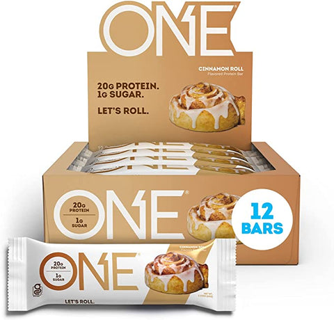 BOX - ONE Protein Bar Cinnamon Rol 12x60 G