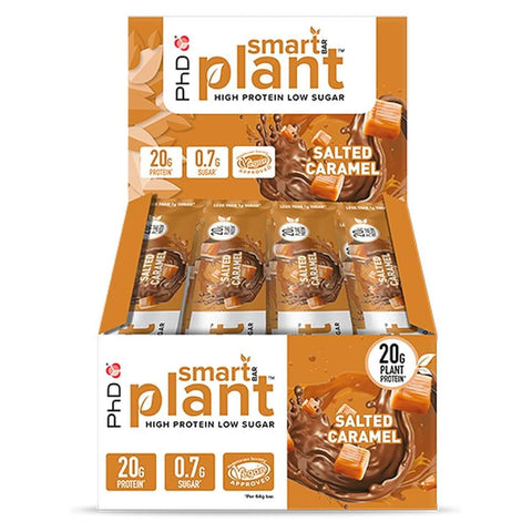 BOX - PHD Smart Bar Caramel 12X64 G