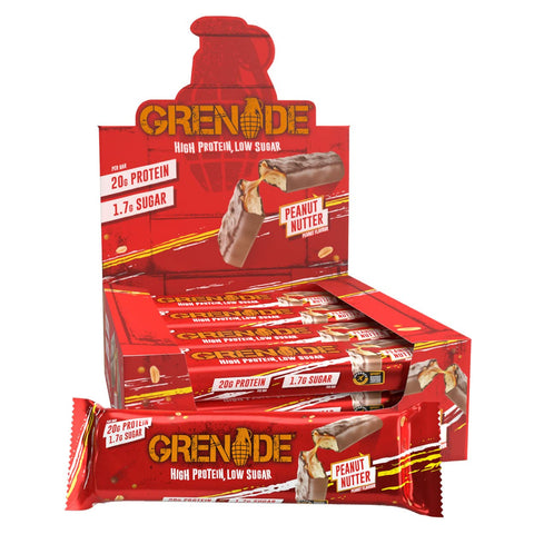 BOX -Grenade High Protein Peanut Nutter 12x60G