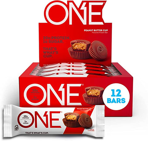 BOX - ONE Protein Bar Peanut Butter Cup 12x60 G