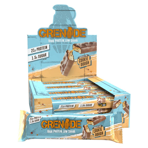 BOX -Grenade High Protein Cookie Dough 12x60 G