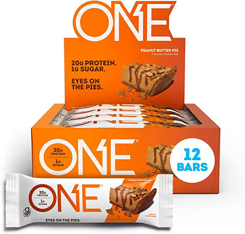 BOX - ONE Protein Bar Peanut Butter Pie 12x60 G