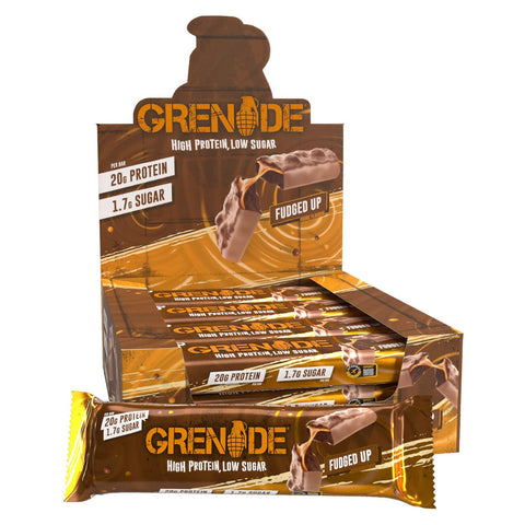 BOX-Grenade High Protein Protein Fudge UP 12X60G