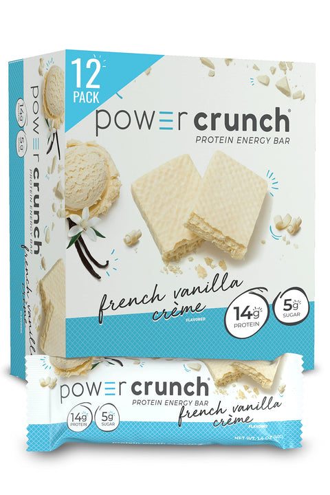 BOX - Power Crunch French Vanilla Crème 12X40G