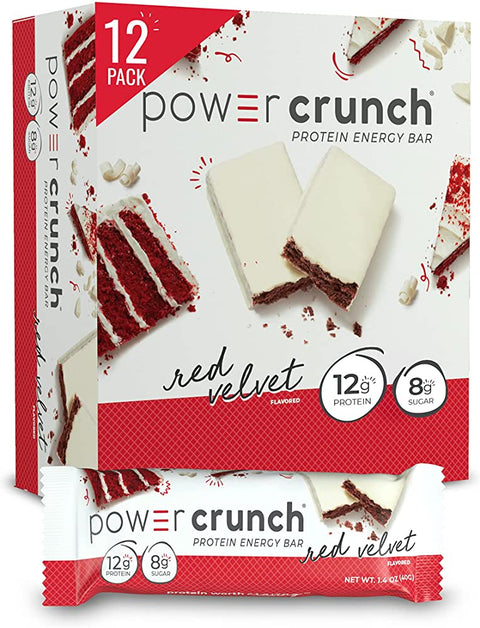 BOX - Power Crunch Red Velvet 12x40G