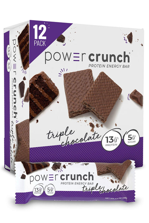 BOX -Power Crunch Triple Chocolate 12X40G