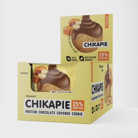 BOX -CHIKAPIE Cookie Peanut 9x60 g