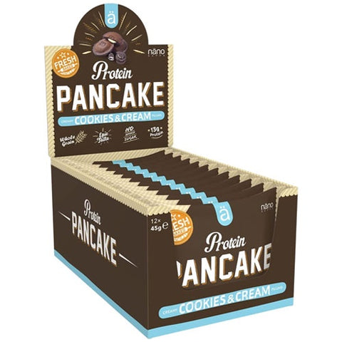 BOX -NANO Protein Pancake  Cookies & Cream 12X45 g