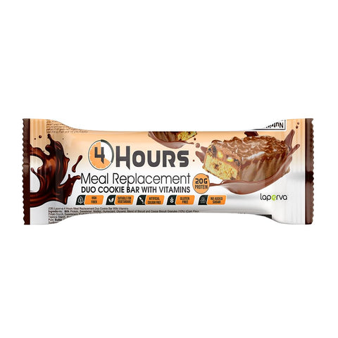 LAPERVA 4 HOUR MEAL REPLACEMENT  DUO COOKIE BAR 90G