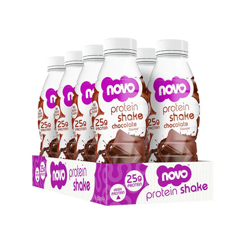 BOX-NOVO PROTEIN RTD CHOCOLATE 8 x 330 ML