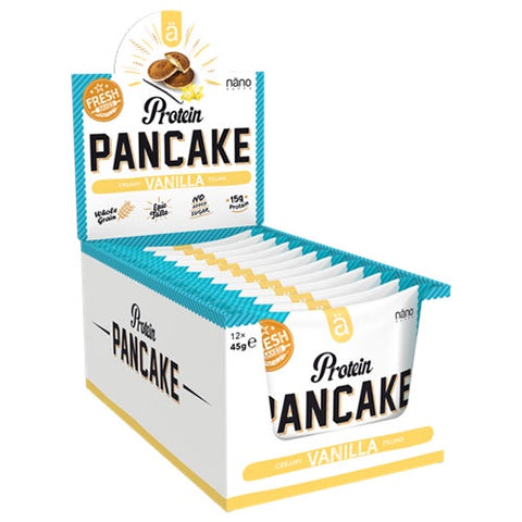 BOX -NANO Protein Pancake  Vanilla 12x45