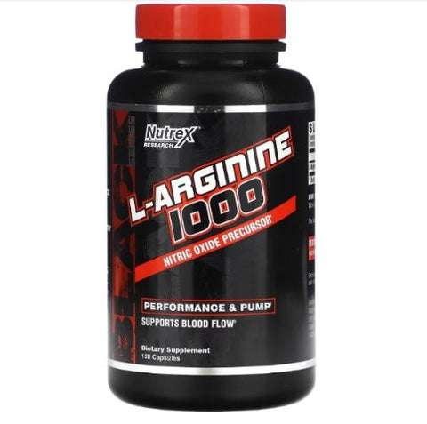 nutrex l- arginine 1000mg 120 cap