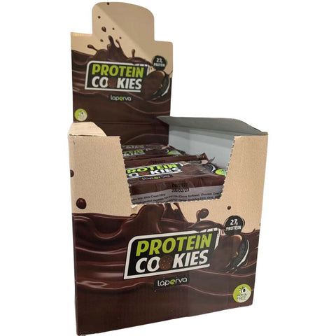 BOX - LAPERVA PROTEIN COOKIES 12x100G