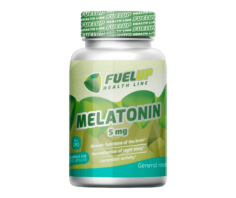 FUELUP MELATONIN 5 MG, 60 CAPS