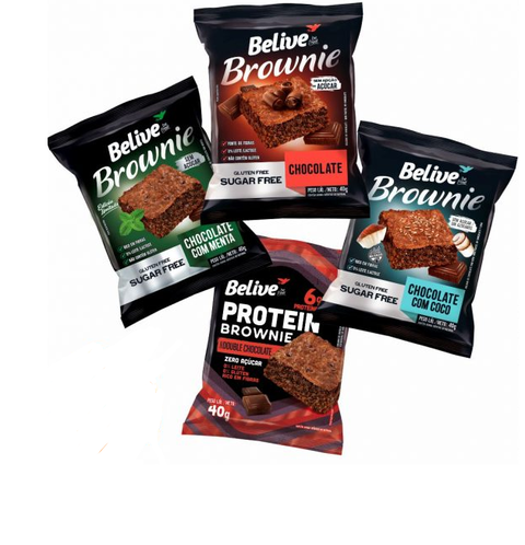 Belive  Protein Brownie Sugar Free 40 G