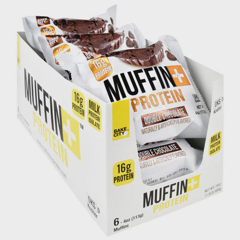 BOX - Bake city muffin double chocolate  6x113 G