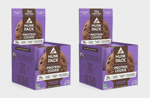 BOX -Munk Pack Protein Cookie Dark Chocolate  6x84 g