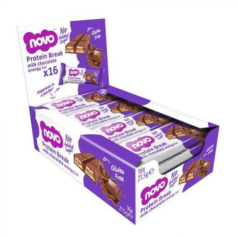 BOX -NOVO Protein Break Bar BOX 16x21.5G