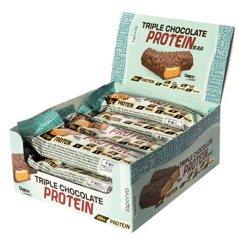 BOX - LAPERVA PROTEIN BARTRIPLE CHOCOLATE 12x60G