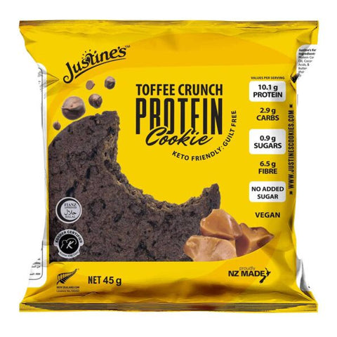 Justines Protein Cookie Keto Friendly 45 G