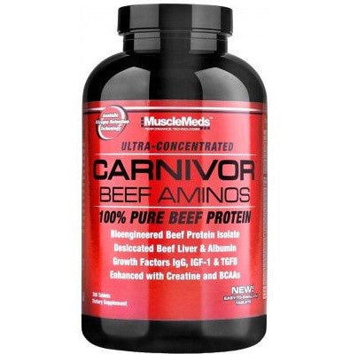 MMEDS CARNIVOR BEEF AMINO 300 TABS