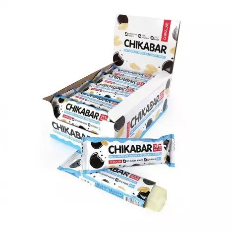 BOX -CHIKABAR  Protein CRUNCH COOKIES  20x60 g