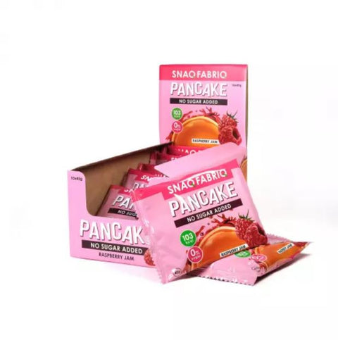 BOX -SNAQ  Pancake Raspberry Jam 10x45g