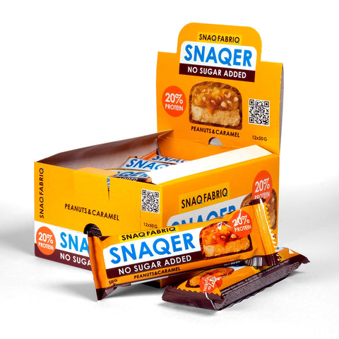 BOX - SNAQ FABRIQ  Peanuts And Caramel 30X50 G