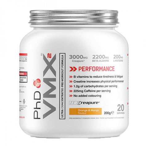 PhD VMX2 PRE Workout 200G